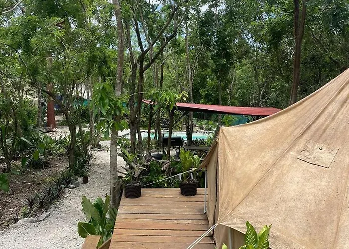 Glamping Luxury tent Cozumel